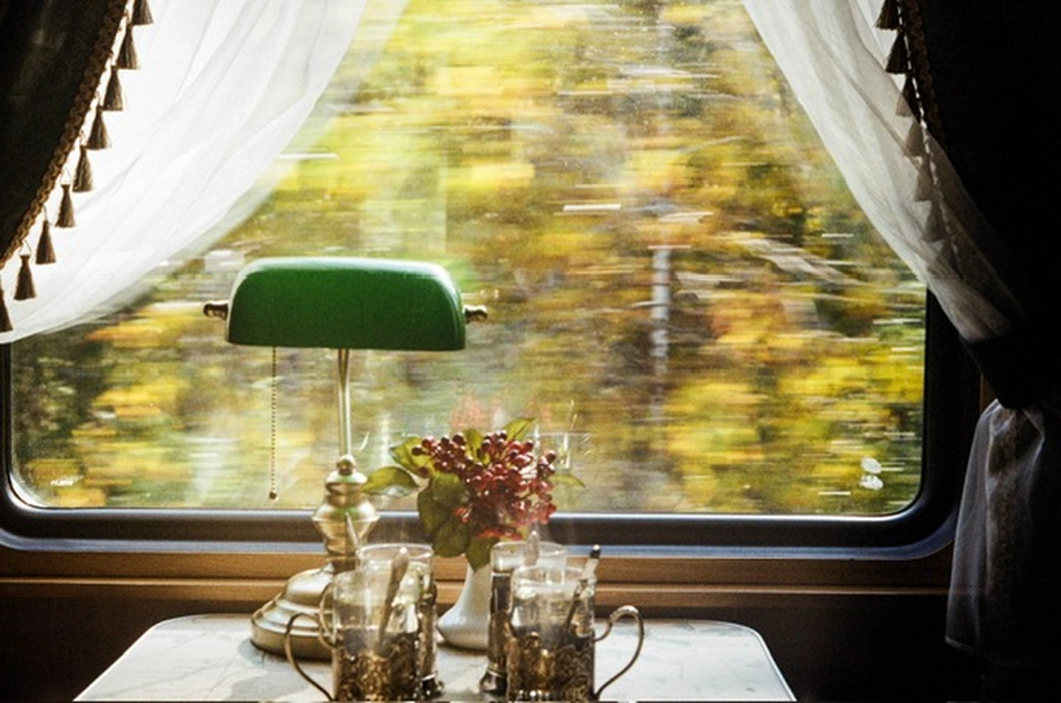 Melanie Trog Coaching - Tisch in einem Zug